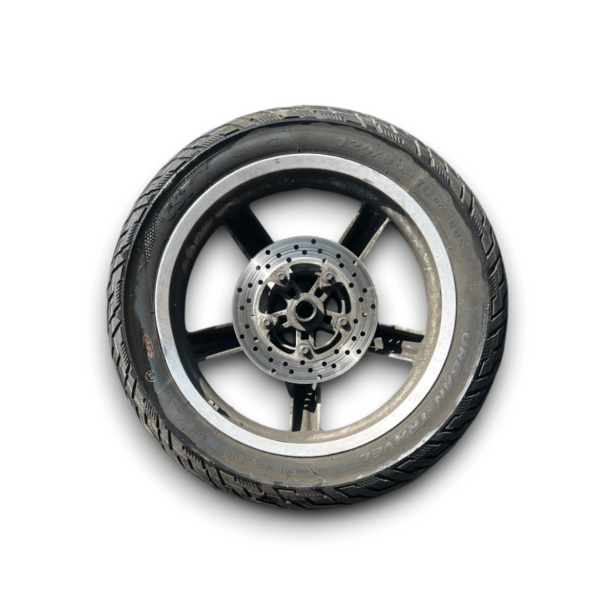 Cerchione posteriore aprilia scarabeo 125 (2009 > 2011) - F&P CRASH SRLS - Ricambi Usati