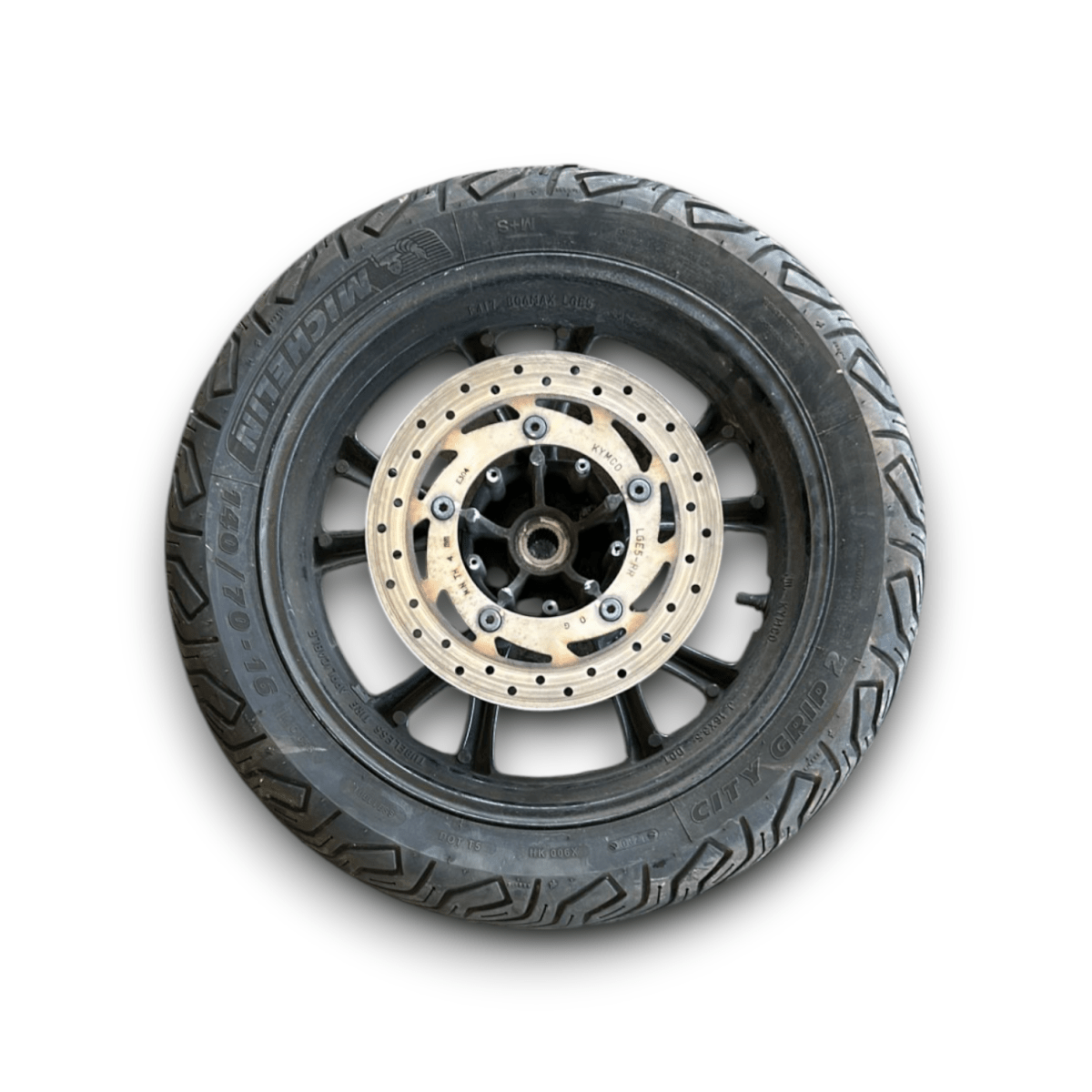 Cerchione posteriore kymco people 300 (140 - 70 r16) (2010 > 2016) - F&P CRASH SRLS - Ricambi Usati