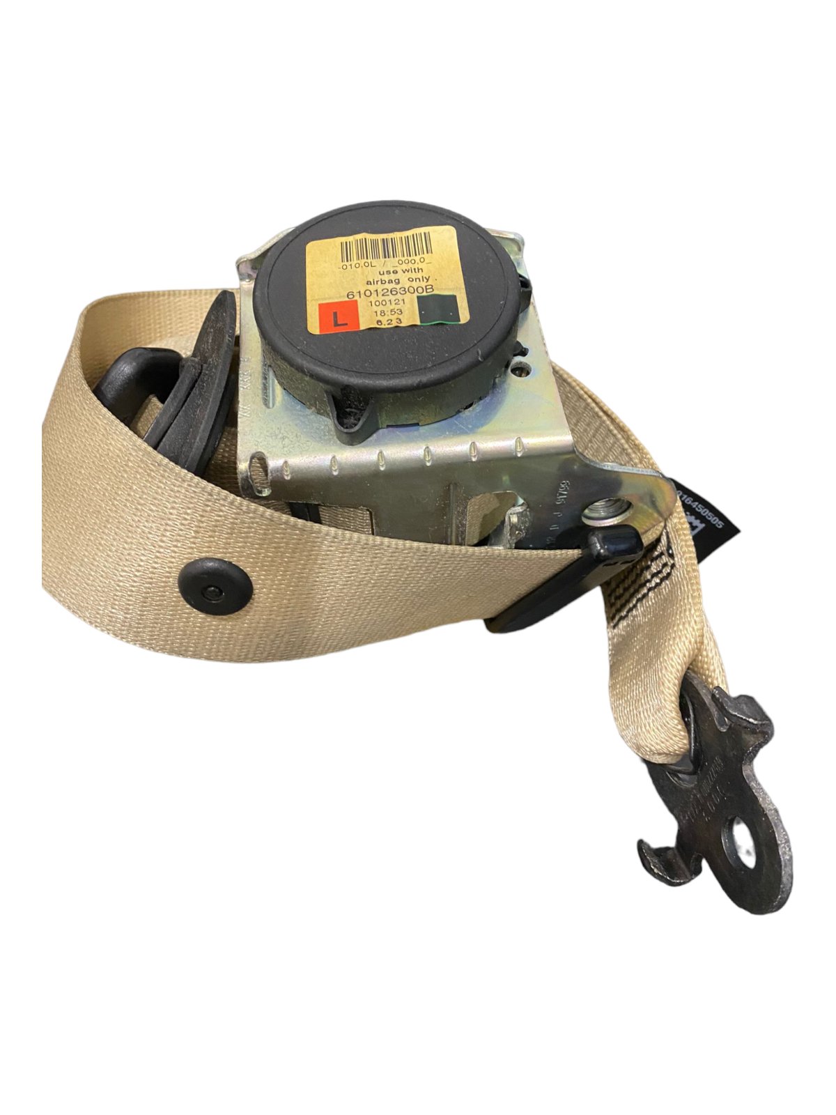 Cintura di sicurezza anteiriore sinistra sx Bmw serie 5 (f10 - 2015) cod:610126300b - F&amp;P CRASH SRLS - Ricambi Usati