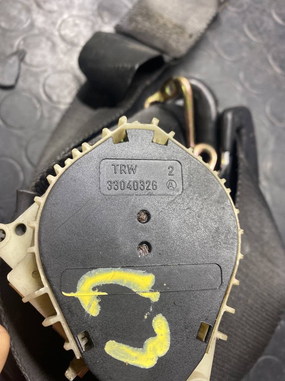 Cintura di sicurezza anteriore C3 Pluriel (2003) cod:33040326 - F&P CRASH SRLS - Ricambi Usati