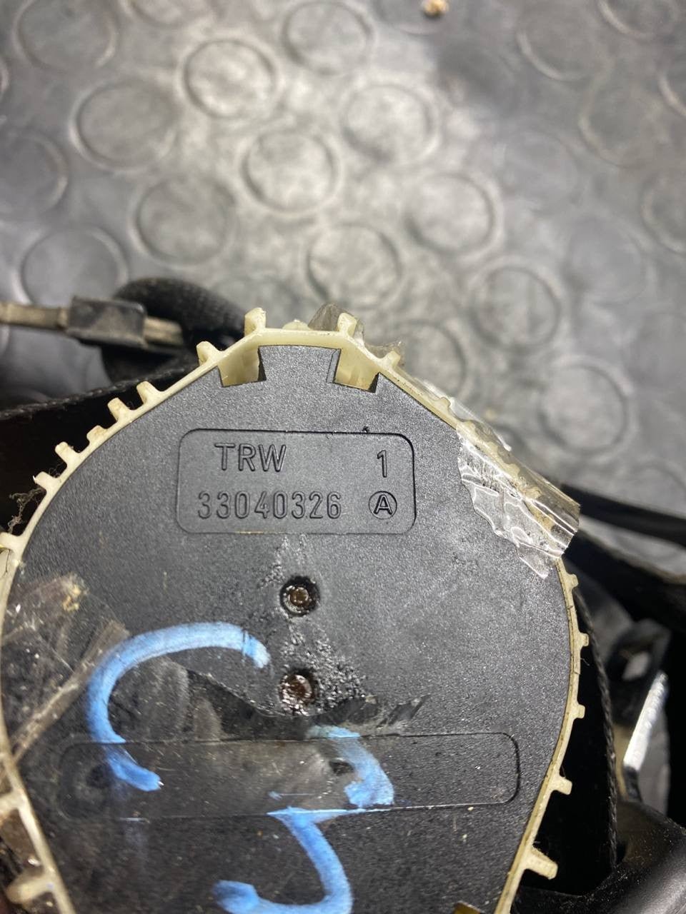 Cintura di sicurezza anteriore destra C3 Pluriel (2003) cod:33040326 - F&P CRASH SRLS - Ricambi Usati