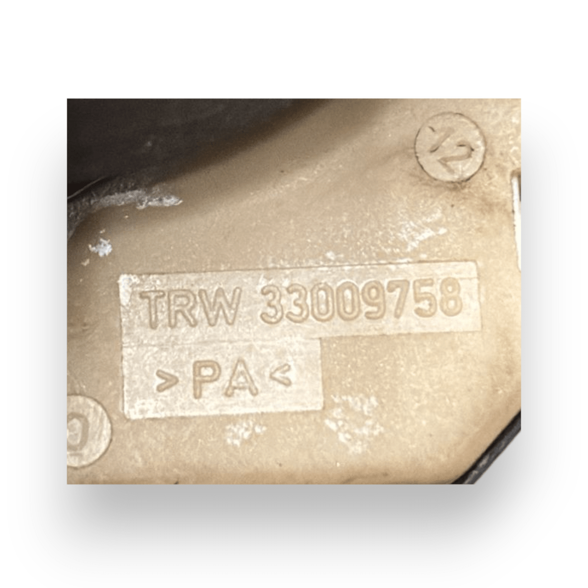 Cintura di sicurezza anteriore destra fiat panda 169 cod:33009758 (2003 - 2012) - F&P CRASH SRL - Ricambi Usati