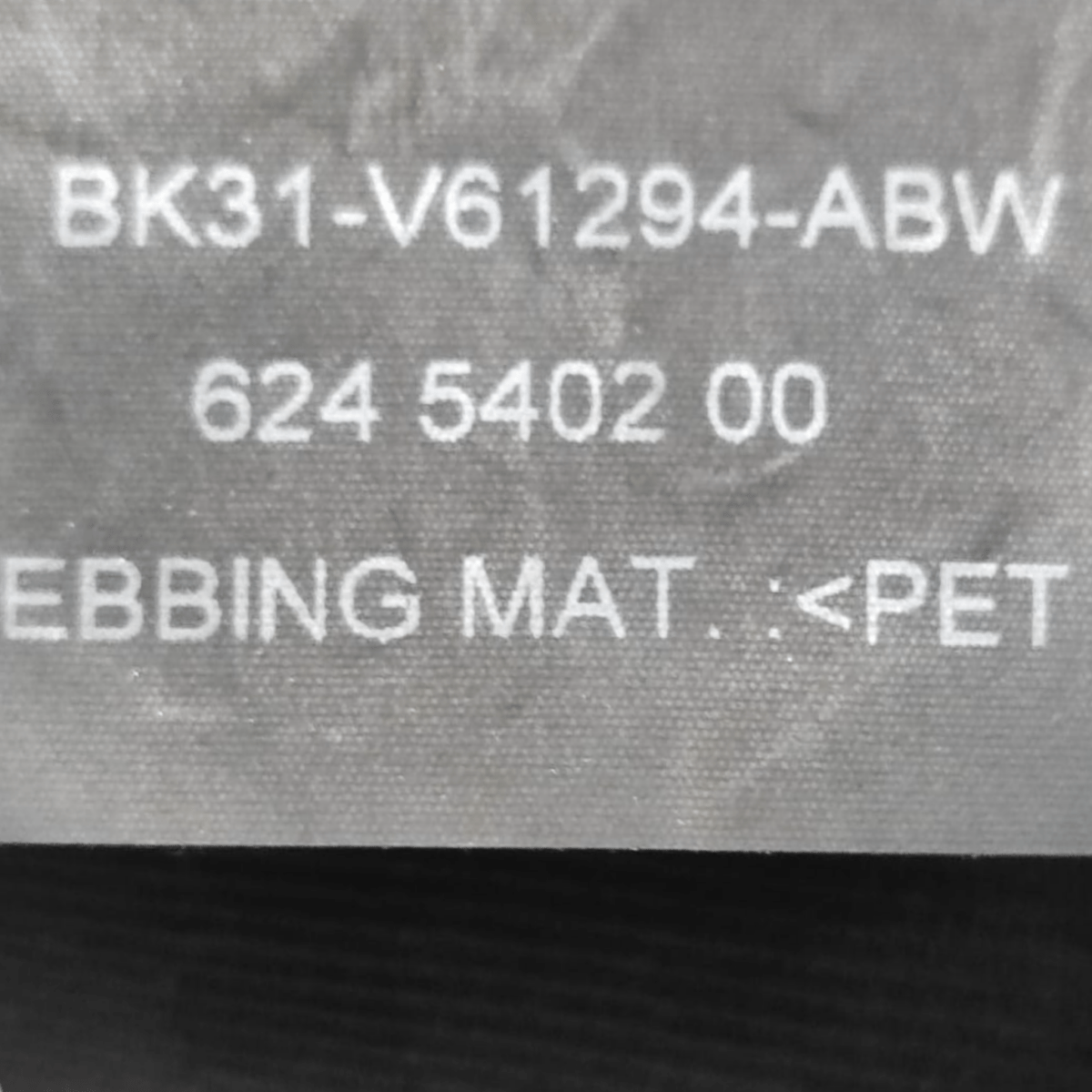 Cintura Di Sicurezza Anteriore Destra Ford Transit COD: 624540200 (2014 - ) - F&P CRASH SRLS - Ricambi Usati
