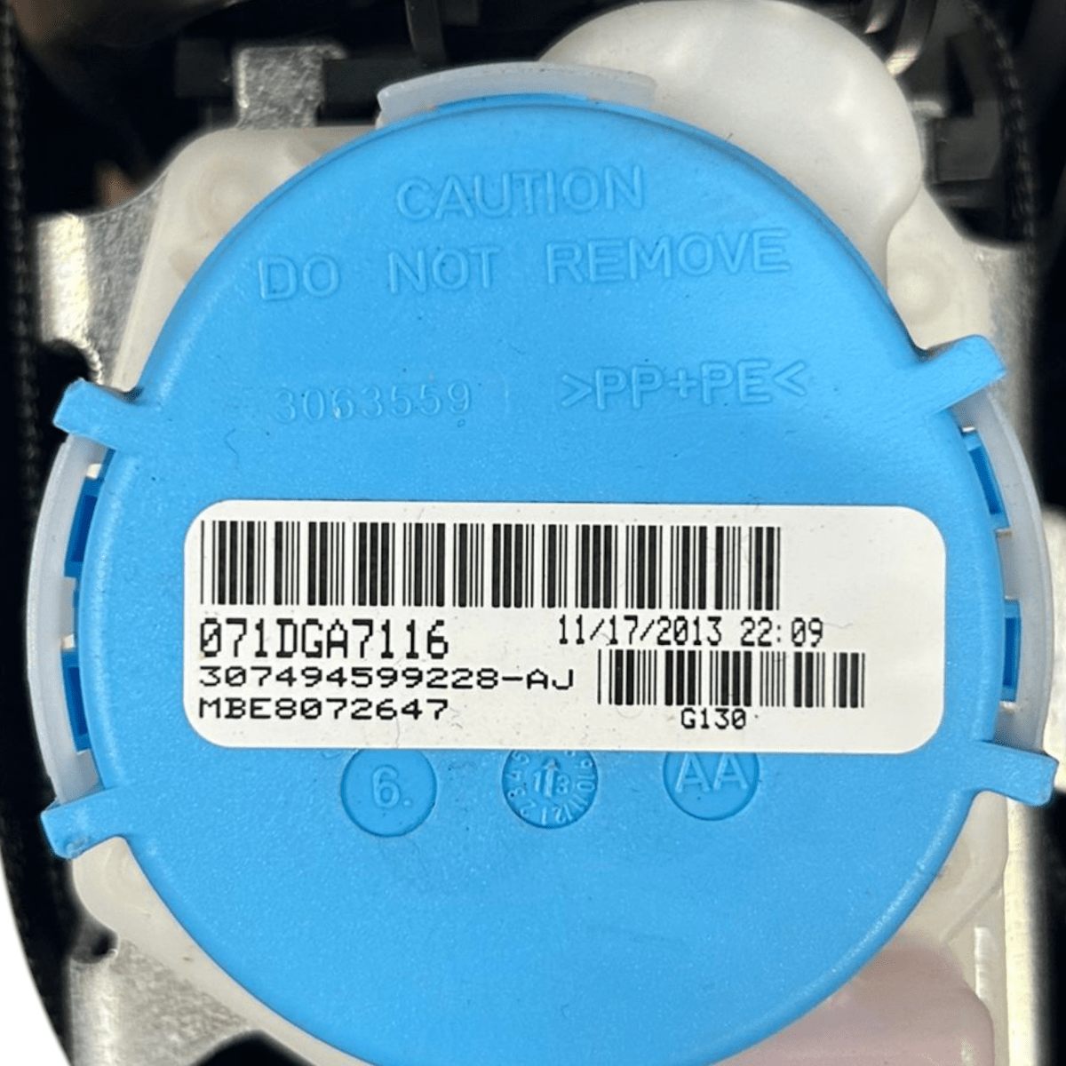 Cintura di sicurezza anteriore destra mercedes benz classe a w176 cod:307494599228 - AJ (2012 > 2018) - F&P CRASH SRL - Ricambi Usati