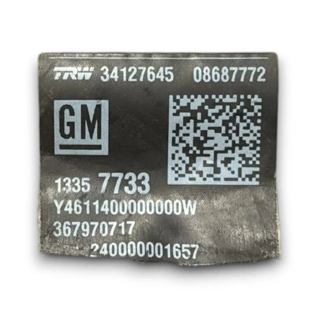 Dettaglio Cintura di sicurezza anteriore destra Opel Adam dal 2012 OEM 13357733 - foto 3