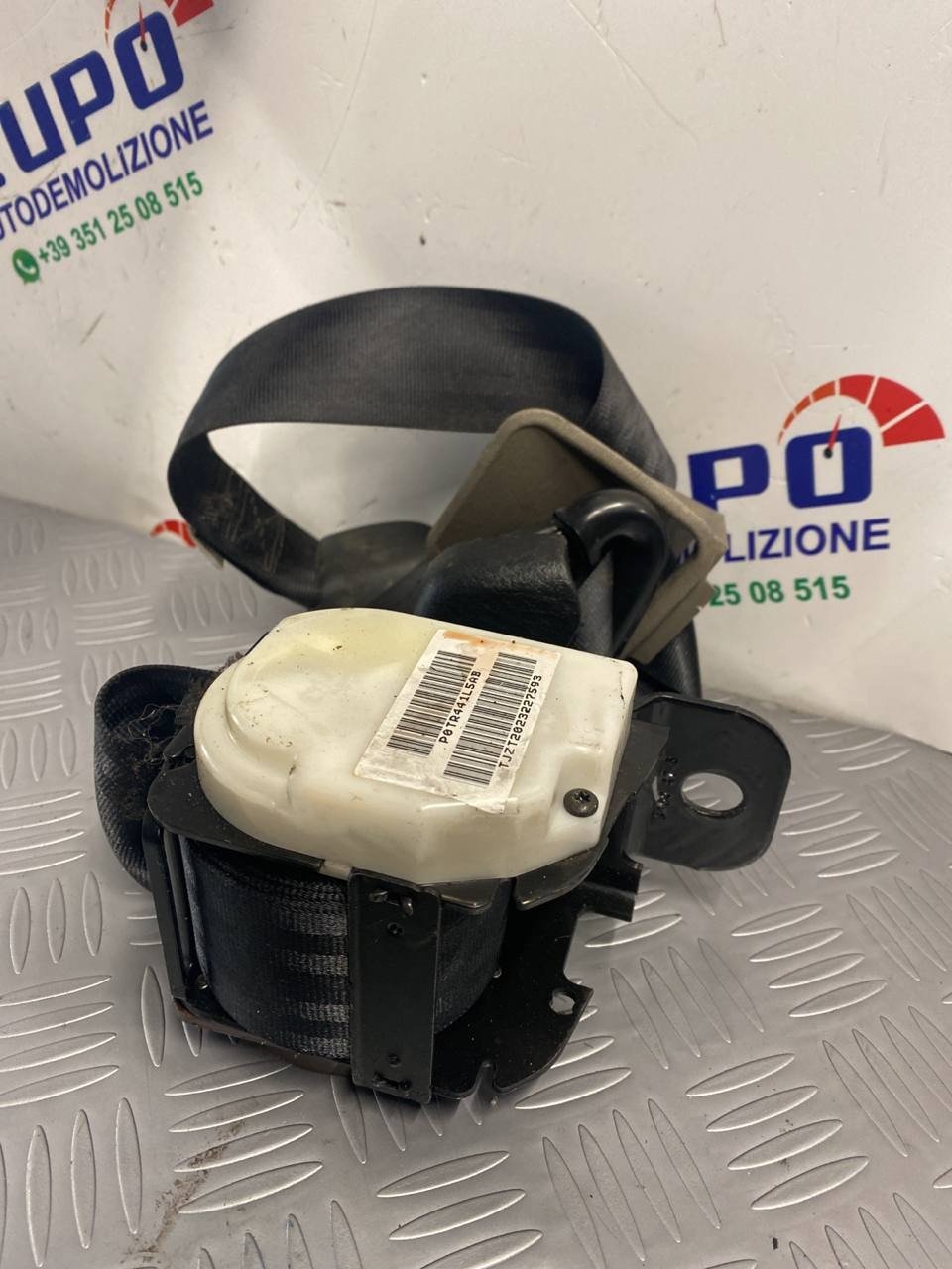 Cintura di sicurezza anteriore destro chrysler voyager cod:P0TR441L5AB - F&P CRASH SRLS - Ricambi Usati