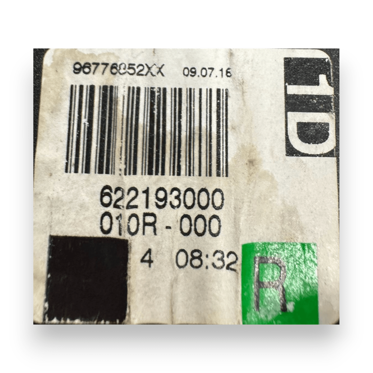 Cintura di sicurezza anteriore destro (dx) Peugeot 308 II cod.622193000 (2013 - 2021) - F&P CRASH SRL - Ricambi Usati