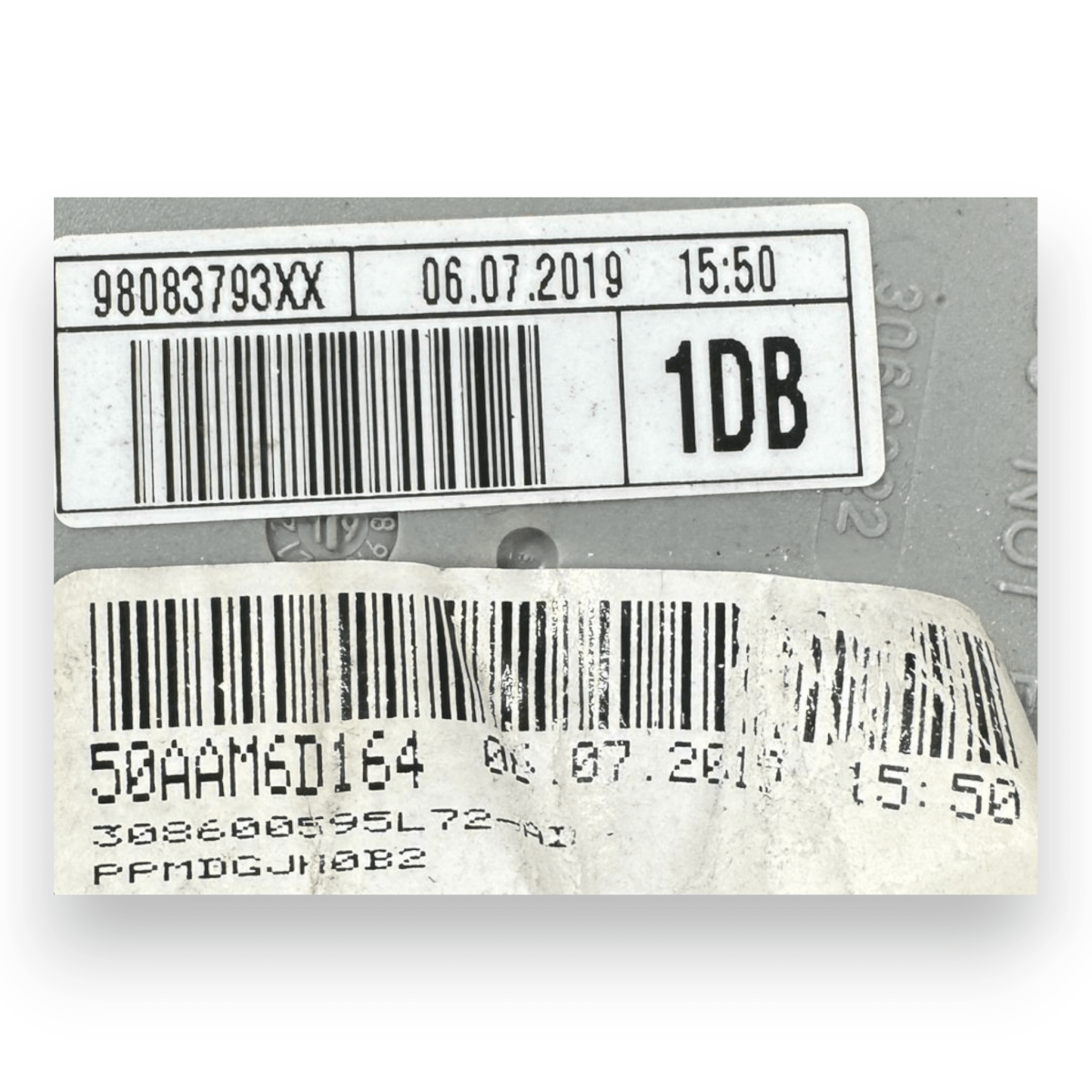 Cintura di sicurezza anteriore destro (dx) Peugeot Expert III cod.98083793XX (2016 - ) - F&P CRASH SRL - Ricambi Usati