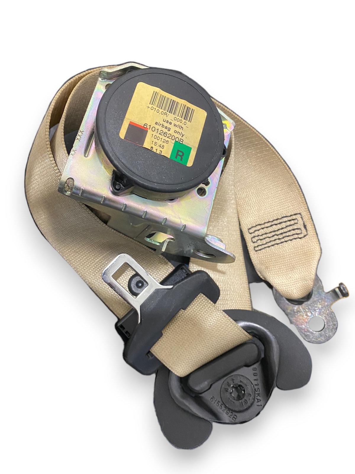 Cintura di sicurezza anteriore dx destra Bmw serie 5 (f10 -2015) cod:610126200b - F&P CRASH SRLS - Ricambi Usati