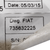Cintura Di Sicurezza Anteriore Sinistra Fiat Qubo COD: 735632225 (2008 - 2019) - F&P CRASH SRLS - Ricambi Usati