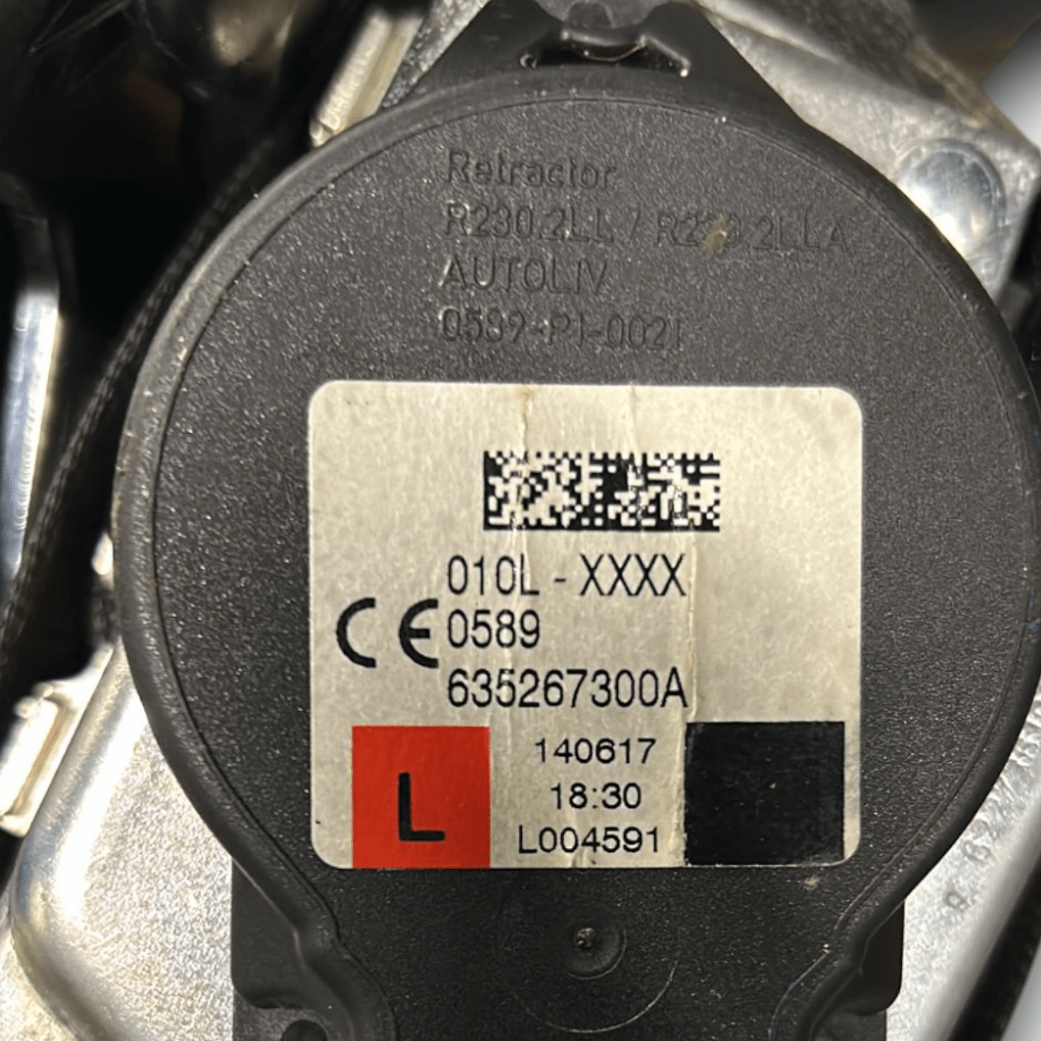 Cintura Di Sicurezza Anteriore Sinistra Mini Clubman F54 cod:635267300A (2015 > 2024) - F&P CRASH SRLS - Ricambi Usati