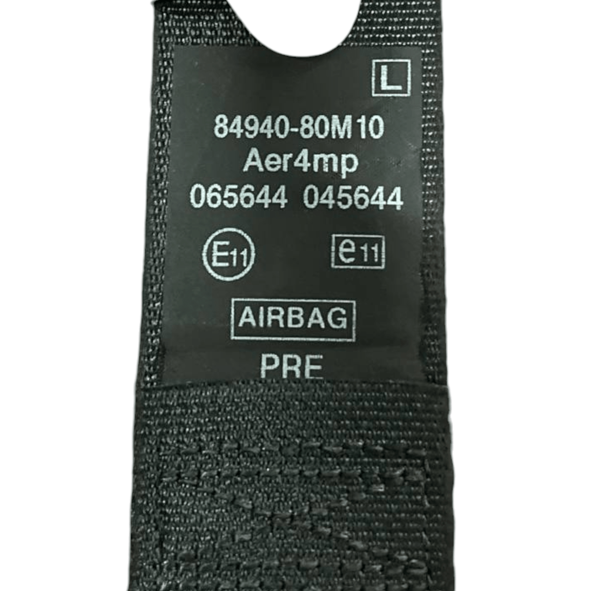 Cintura di sicurezza anteriore sinistra Suzuki Splash (2008 - 2015) cod.84940 - 80M10 - F&P CRASH SRLS - Ricambi Usati