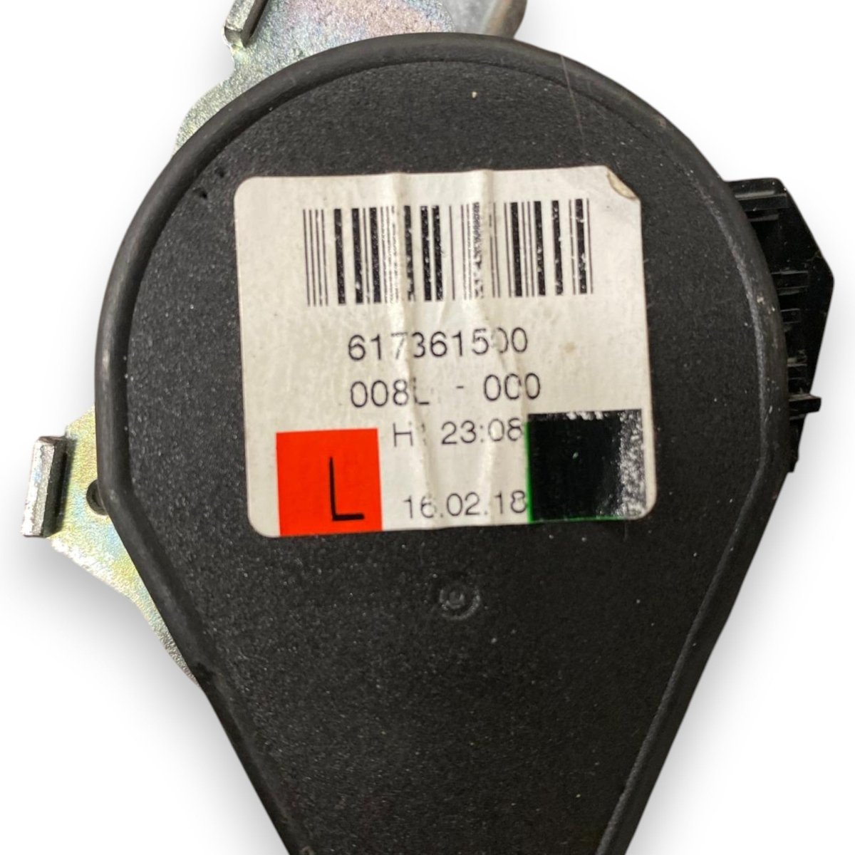 Cintura di sicurezza anteriore sinistra (sx) Lancia Ypsilon II (2015 - 2023) Cod: 617361500 - F&P CRASH SRLS - Ricambi Usati