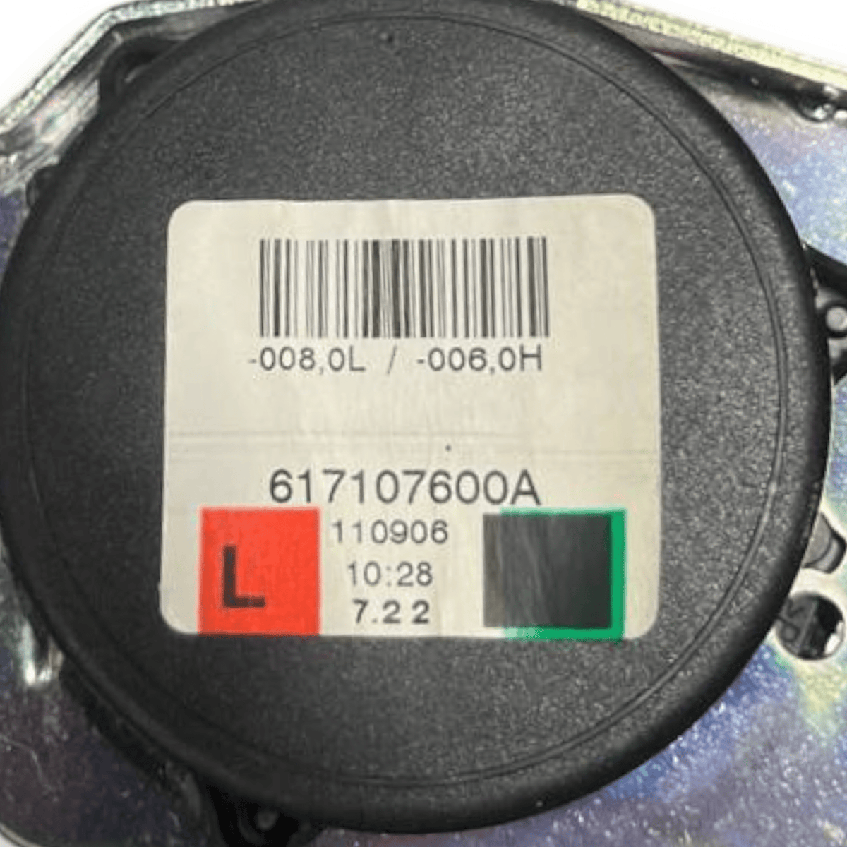 Cintura di Sicurezza anteriore sinistra (sx) Opel Corsa D (2006 al 2014) cod: 617107600A - F&P CRASH SRLS - Ricambi Usati