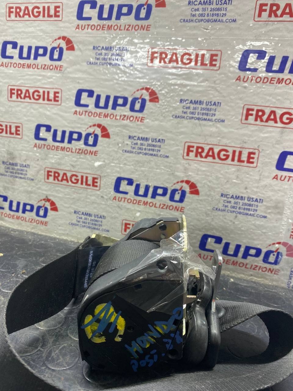 Cintura di sicurezza Ford mondeo posteriore destra cod:1S71N611B68 33006157 - F&P CRASH SRLS - Ricambi Usati