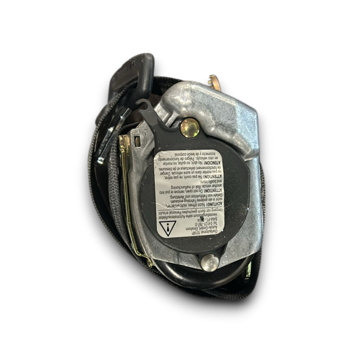 Cintura Di Sicurezza Posizione Centrale Audi A8 D3 cod:601782900 (2002 > 2010) - F&P CRASH SRLS - Ricambi Usati