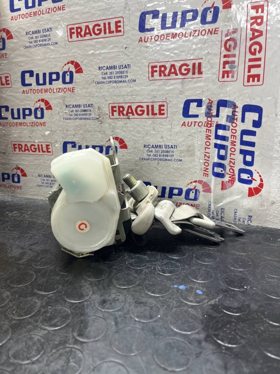 Cintura Di Sicurezza Posteriore Centrale Fiat Idea (2010) - F&P CRASH SRLS - Ricambi Usati