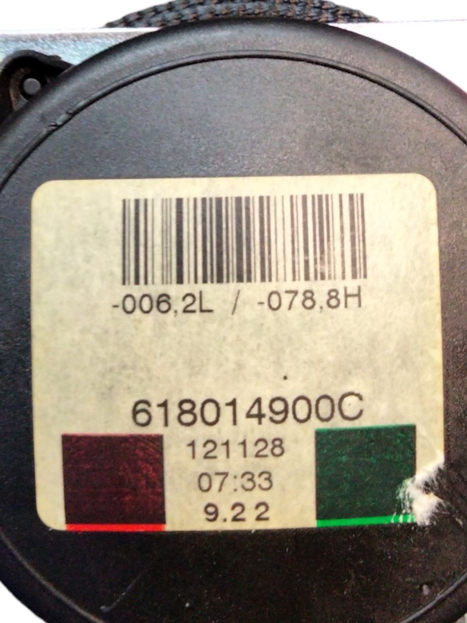 Cintura Di Sicurezza Posteriore Centrale Mini Countryman R60 (2012>) cod.618014900c - F&P CRASH SRLS - Ricambi Usati