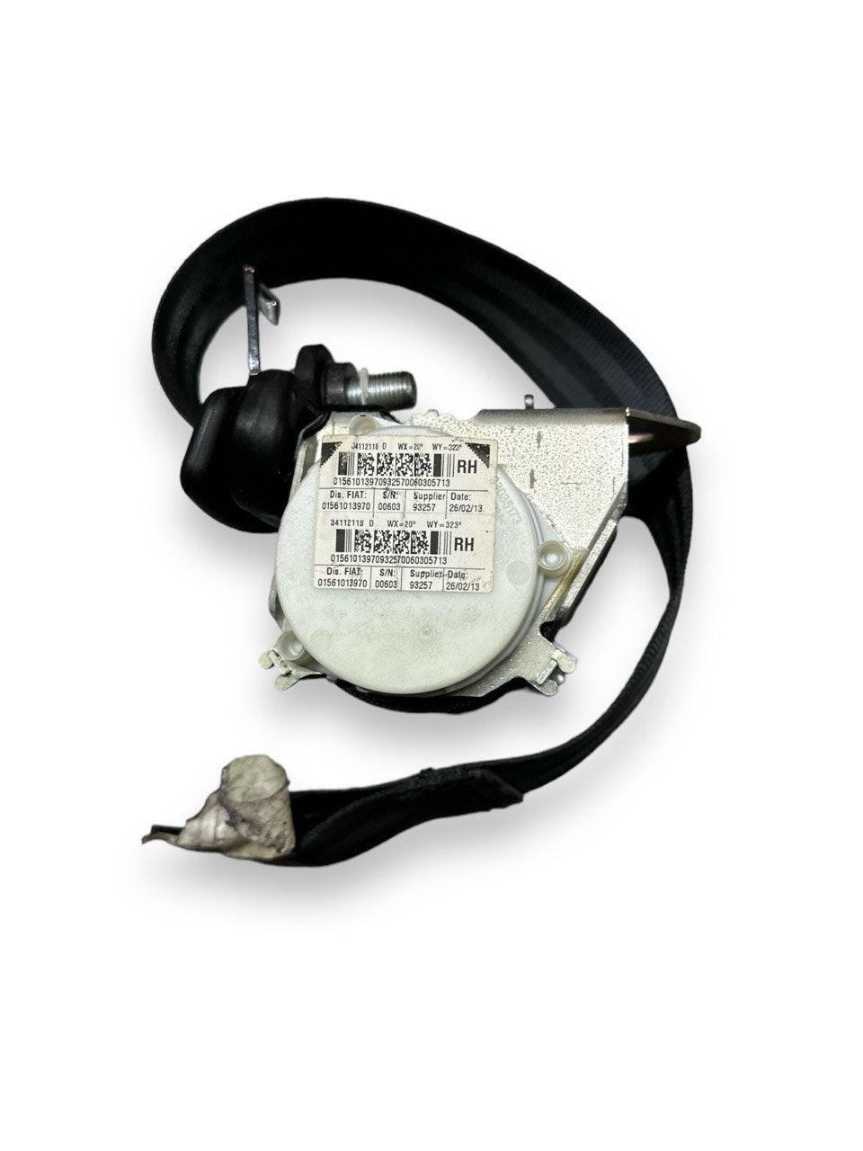 Cintura di sicurezza posteriore destra Alfa Romeo Giulietta 2.0 jtdm (2016) cod: 01561013970 - F&P CRASH SRLS - Ricambi Usati