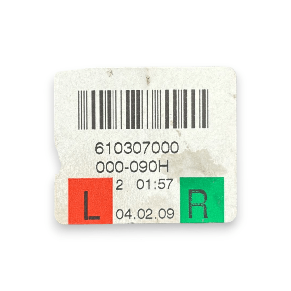 Cintura di sicurezza posteriore destra (dx) audi a4 b8 cod:610307000 (2007 - 2016) - F&P CRASH SRL - Ricambi Usati