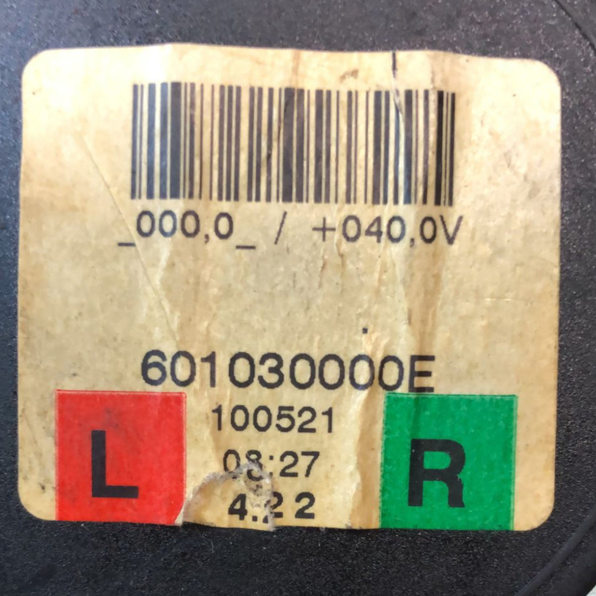 Cintura Di Sicurezza Posteriore Destra Dx Mini Cooper One (R56) (2007 > 2016) cod:601030000E - F&P CRASH SRLS - Ricambi Usati