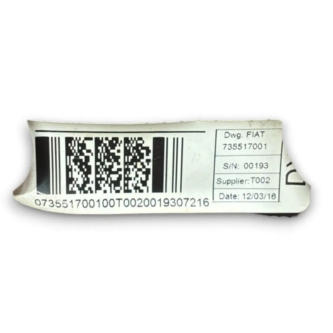Cintura di sicurezza posteriore destra Fiat Doblò dal 2015 OEM 735517001 - F&P CRASH SRL - Ricambi Usati