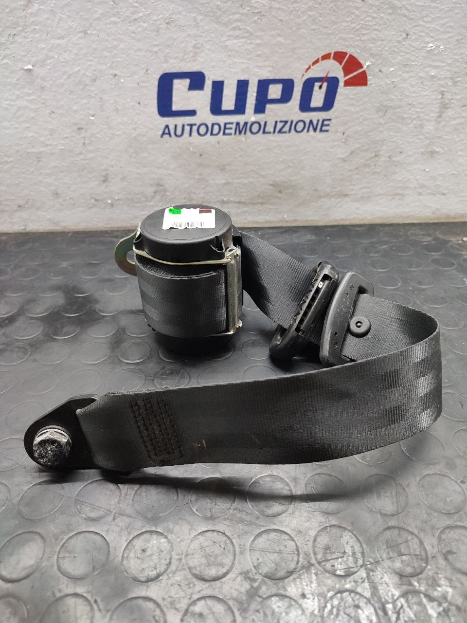 Cintura Di Sicurezza Posteriore Destra Lancia Ypsilon (2014) Cod:617532300C - F&P CRASH SRLS - Ricambi Usati