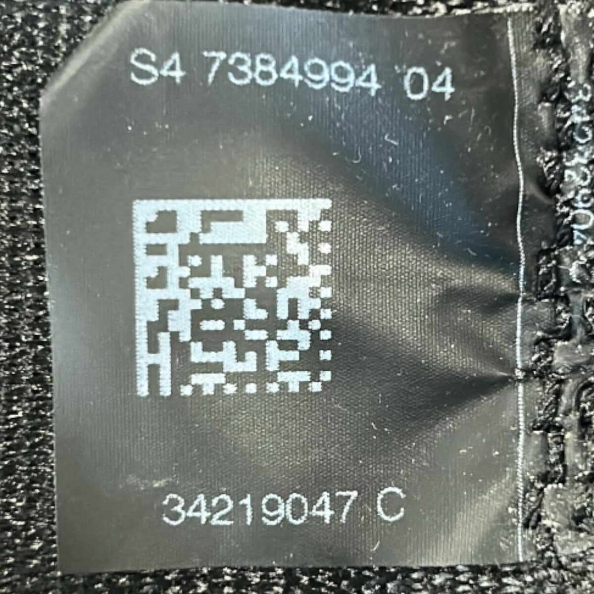 Cintura Di Sicurezza Posteriore Destra Mini Countryman (F60) cod.7384994 (2017 > 2020) - F&P CRASH SRLS - Ricambi Usati