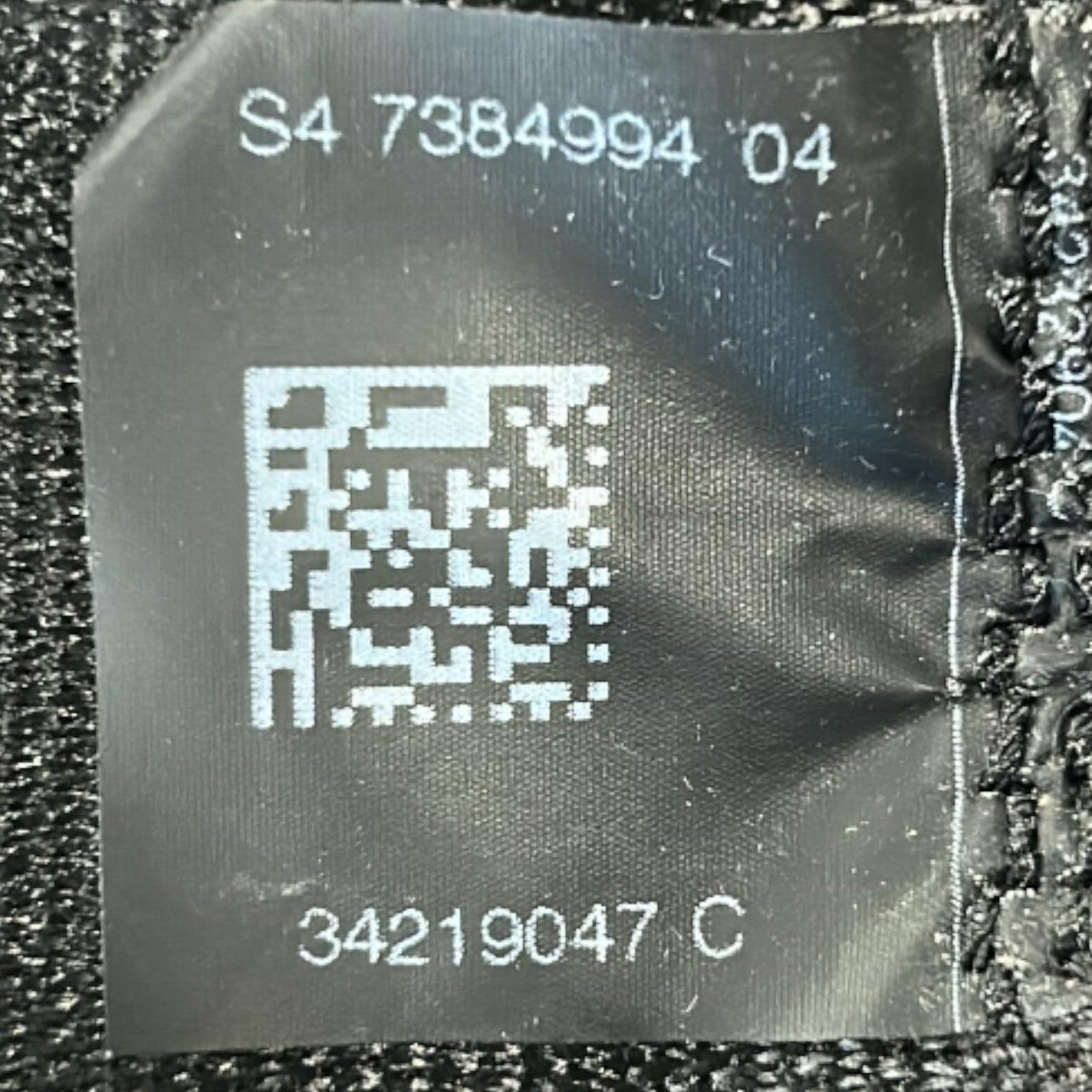 Cintura Di Sicurezza Posteriore Destra Mini Countryman (F60) cod.7384994 (2017 > 2020) - F&P CRASH SRLS - Ricambi Usati