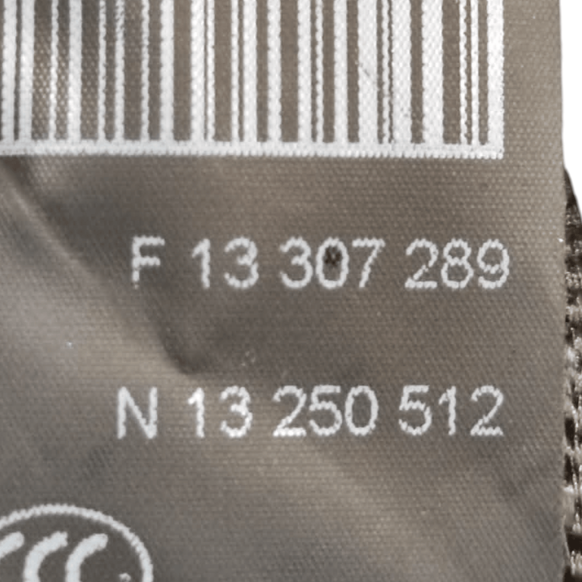 Cintura Di Sicurezza Posteriore Destra Opel Meriva B COD: 13307289 (2010 - 2017) - F&P CRASH SRLS - Ricambi Usati