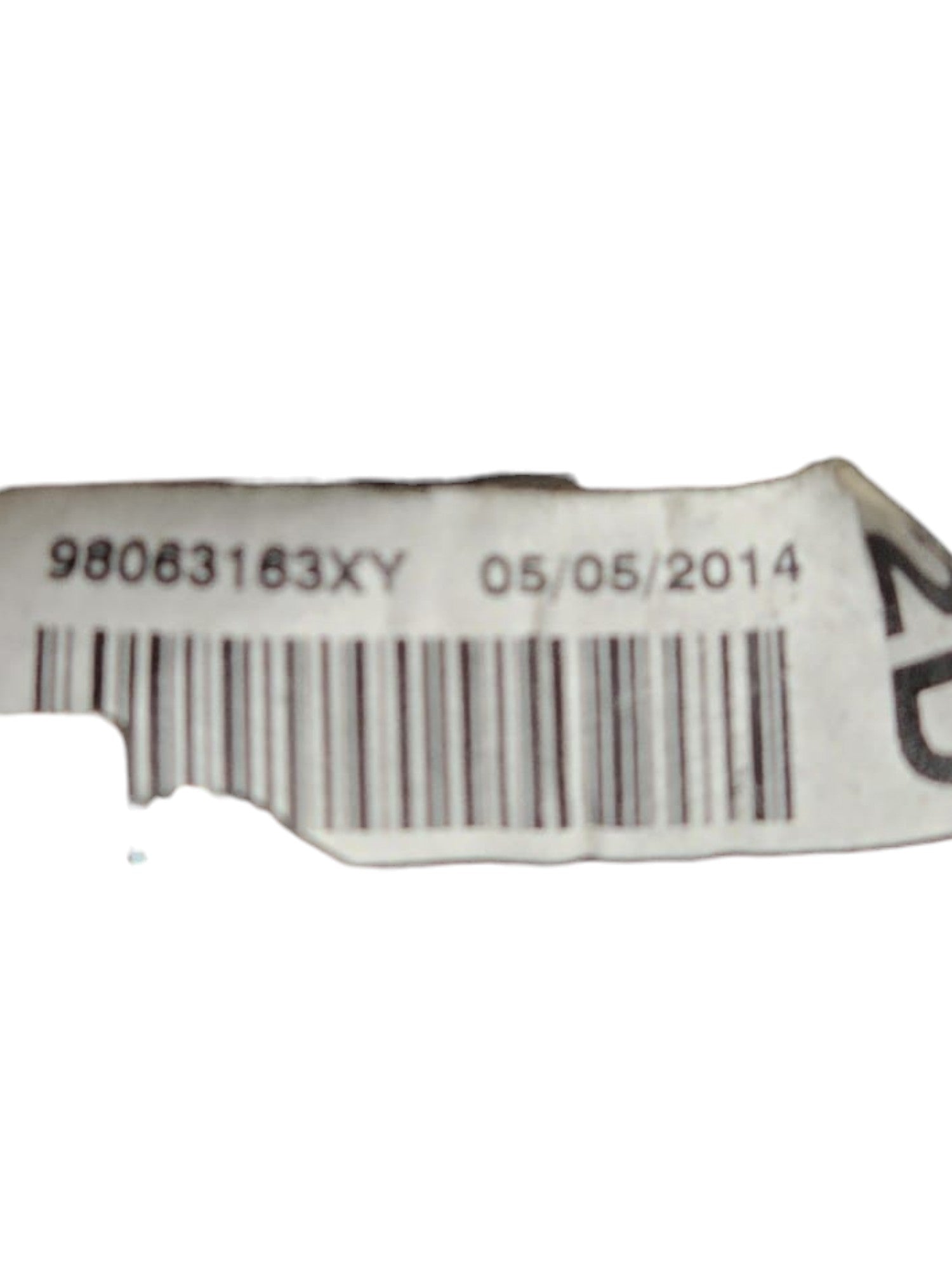 Cintura Di Sicurezza Posteriore Destra Peugeot 208 I Cod:98063163XY (2012 - 2019) - F&P CRASH SRLS - Ricambi Usati