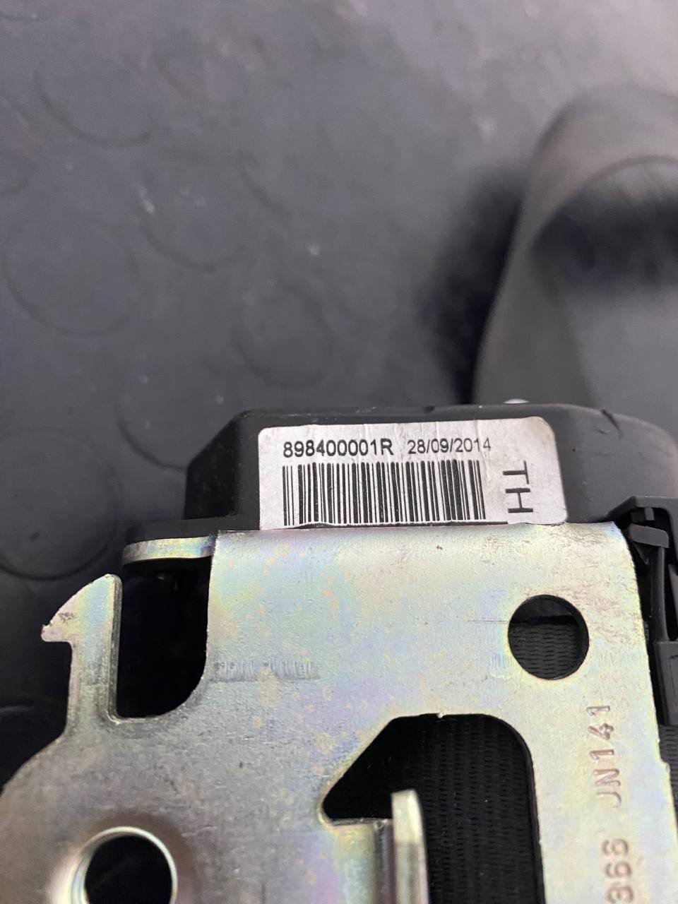 Cintura di sicurezza Posteriore destra Renault Scenic III (2012) cod: 898400001R - F&P CRASH SRLS - Ricambi Usati