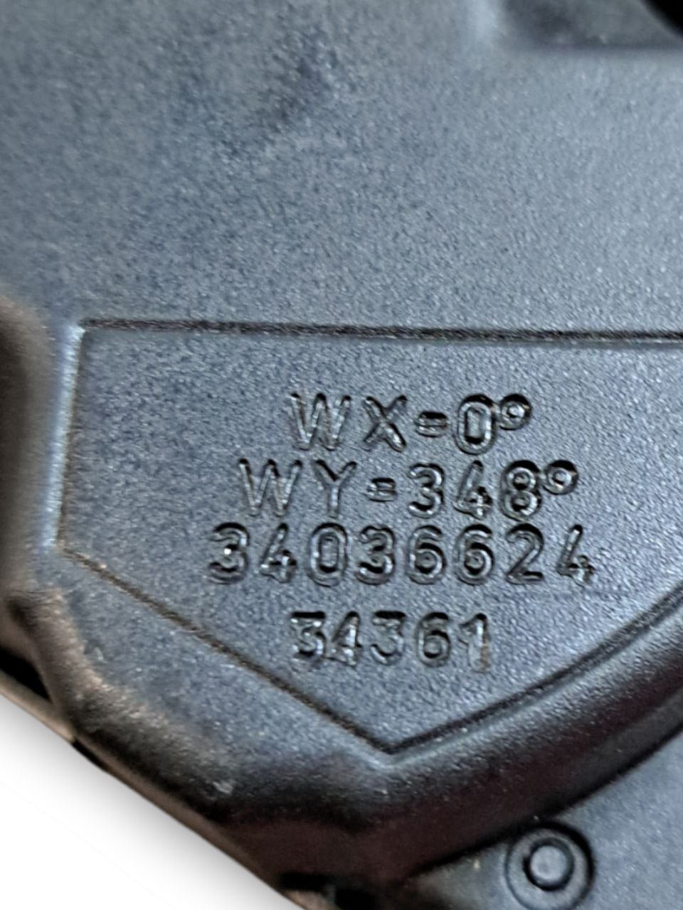 Cintura Di Sicurezza posteriore Destra Volkswagen Polo 6R (2009- 2017) COD:34036624 - F&P CRASH SRLS - Ricambi Usati