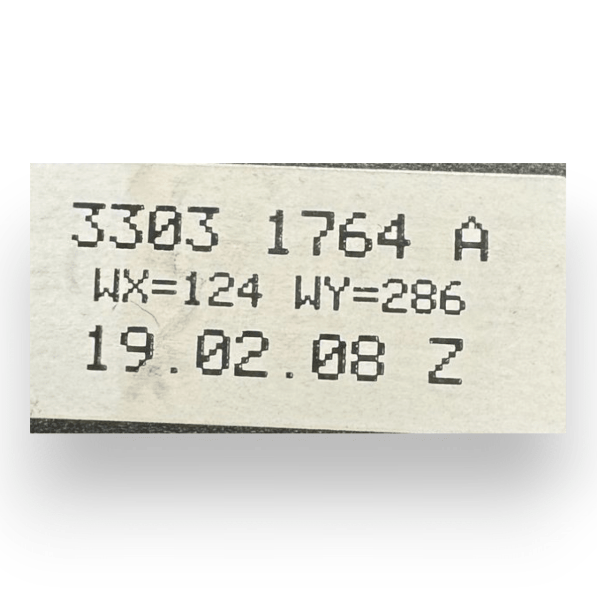 Cintura di sicurezza posteriore destro (dx) Fiat Panda (169) cod.33031764A (2003 - 2012) - F&P CRASH SRL - Ricambi Usati