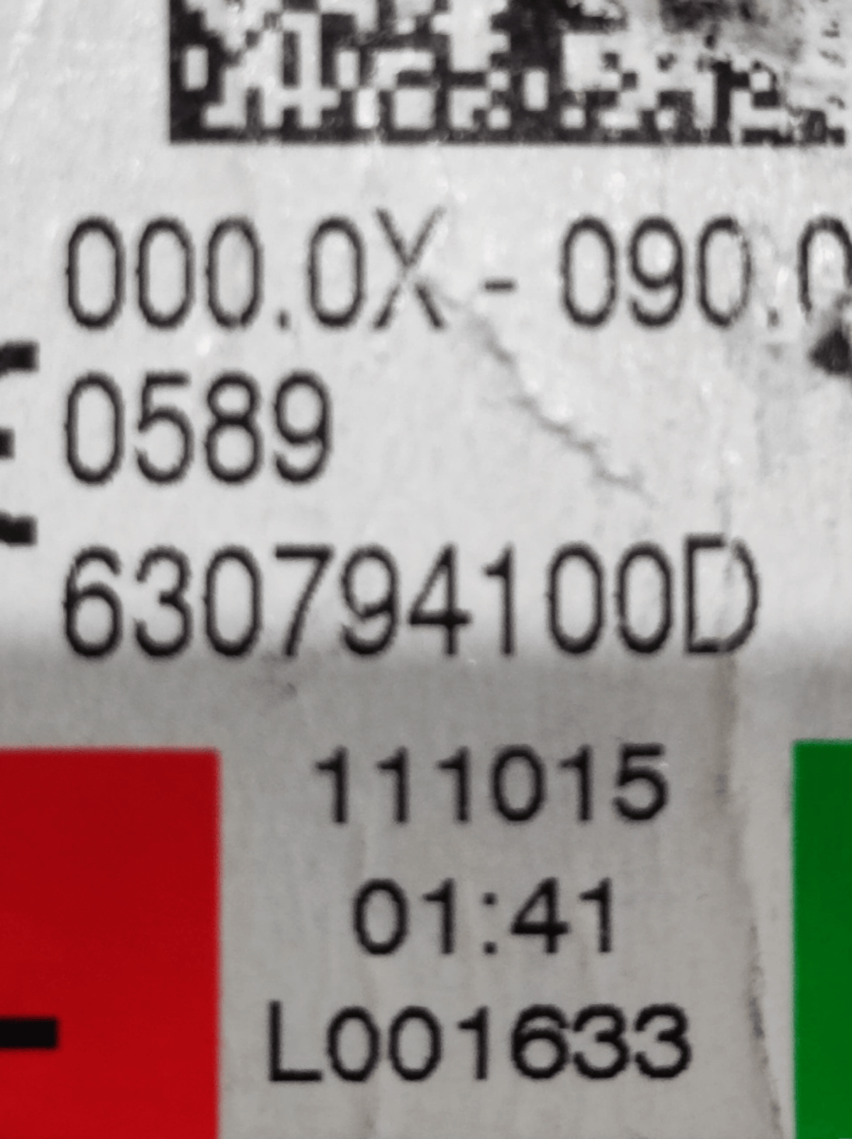 Cintura Di Sicurezza Posteriore Destro Jaguar XF X260 COD: 630794100D (2015 - 2024) - F&P CRASH SRLS - Ricambi Usati