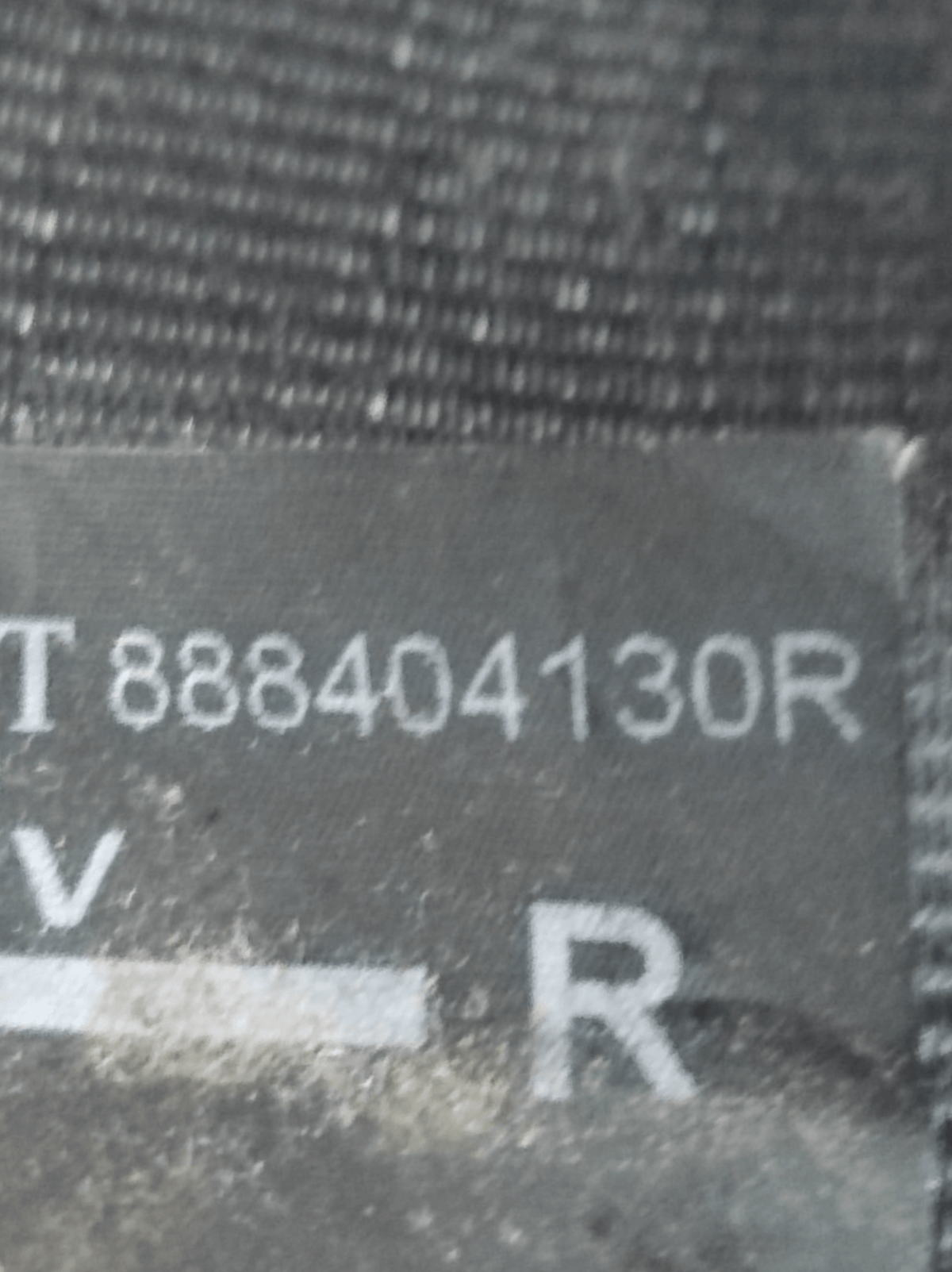 Cintura Di Sicurezza Posteriore Destro Renault Clio IV COD: 888404130R (2012 - 2021) - F&P CRASH SRLS - Ricambi Usati