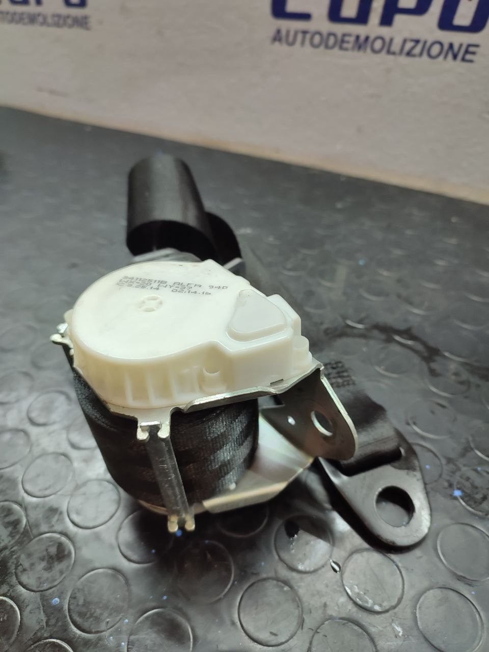 Cintura di sicurezza posteriore sinistra ALFA ROMEO GIULIETTA 1.4 TB (2014) cod: 01561013970 - F&P CRASH SRLS - Ricambi Usati