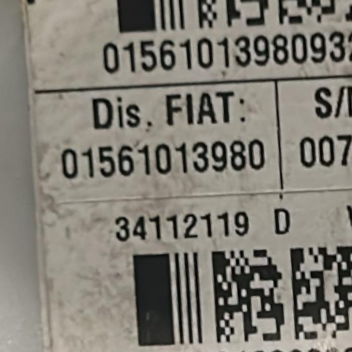 Cintura Di Sicurezza Posteriore Sinistra Alfa Romeo Giulietta cod.01561013980 (2010 > 2020) - F&P CRASH SRLS - Ricambi Usati