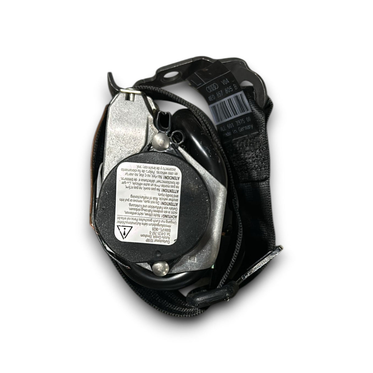 Cintura Di Sicurezza Posteriore Sinistra Audi A8 D3 cod:601783000 (2002 > 2010) - F&P CRASH SRLS - Ricambi Usati