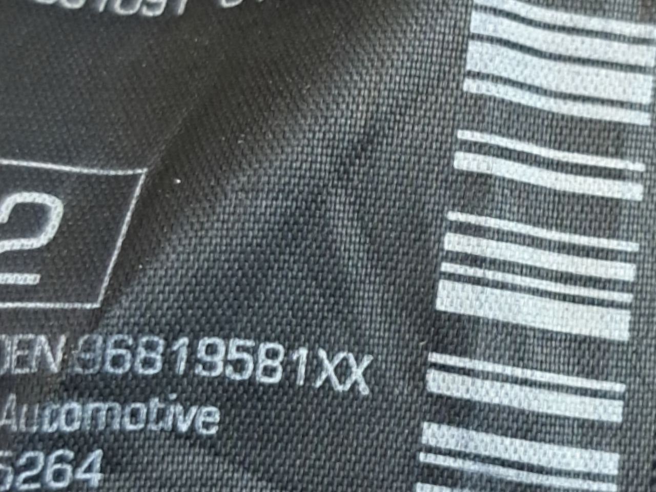 Cintura di sicurezza posteriore sinistra Citroen C3 II (2009-2013) COD:96819581XX - F&P CRASH SRLS - Ricambi Usati