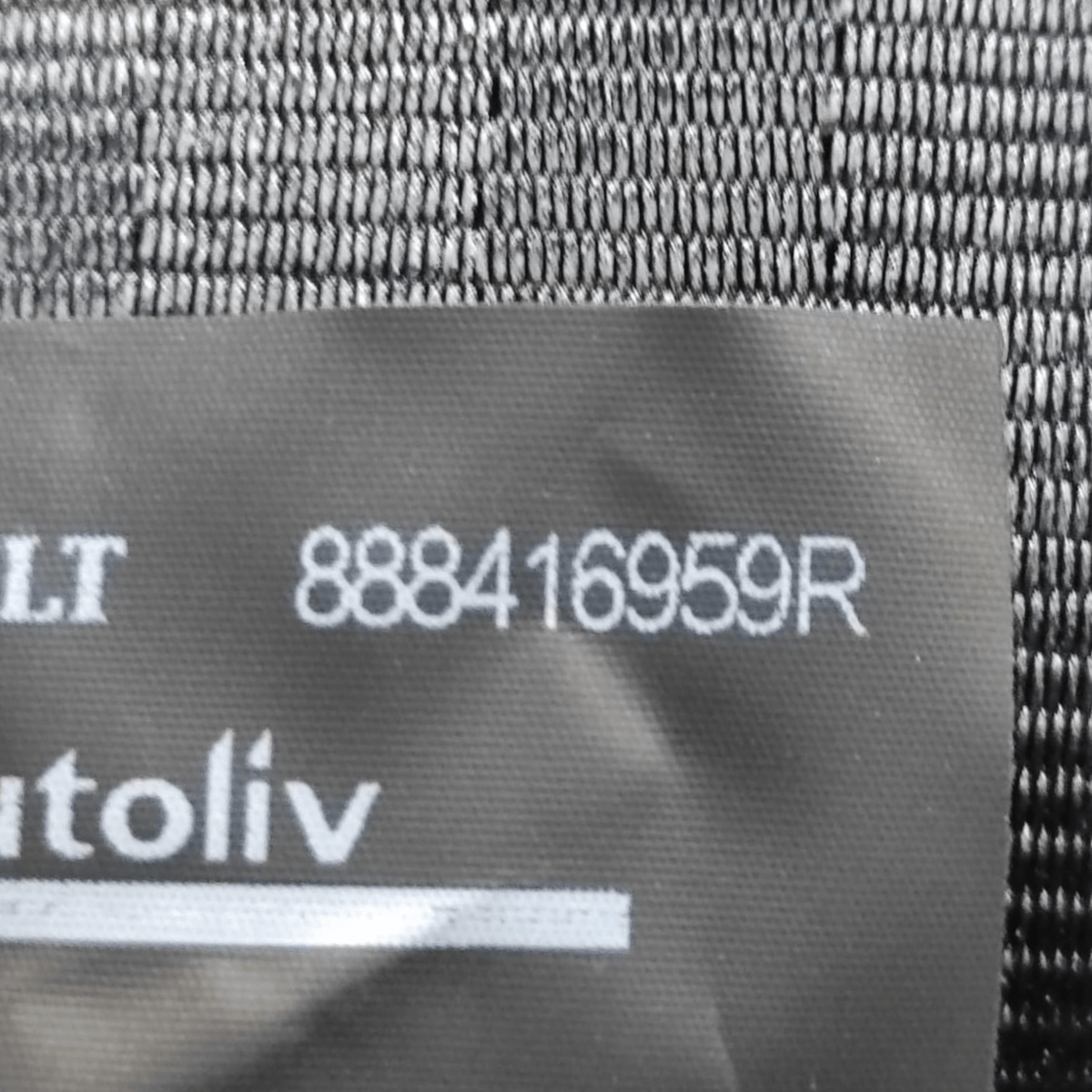 Cintura Di Sicurezza Posteriore Sinistra Dacia Sandero COD: 888416959R (2012 - 2020) - F&P CRASH SRLS - Ricambi Usati