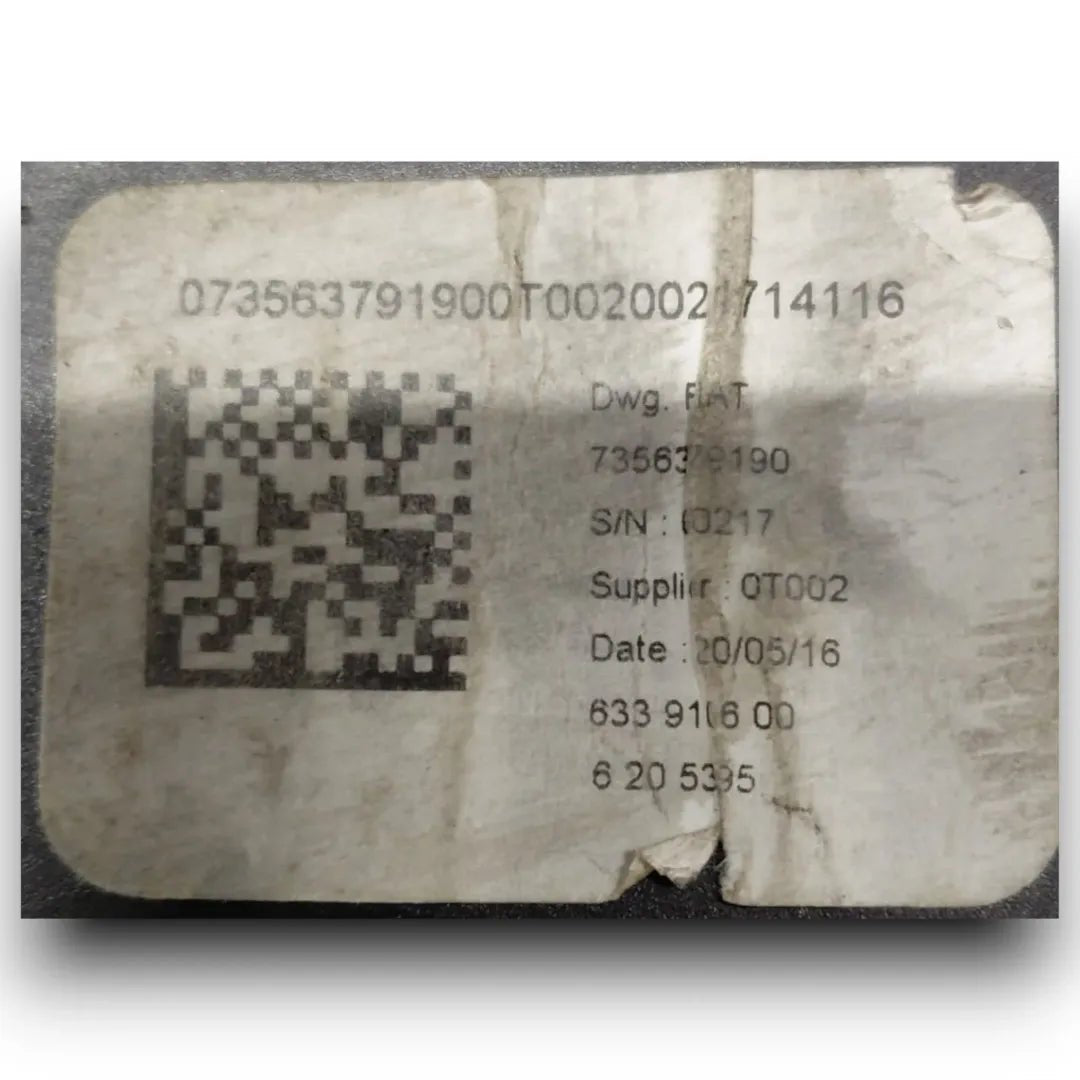 Dettaglio Cintura di sicurezza posteriore sinistra Fiat Tipo 2015–2021 OEM 735682982 - foto 3
