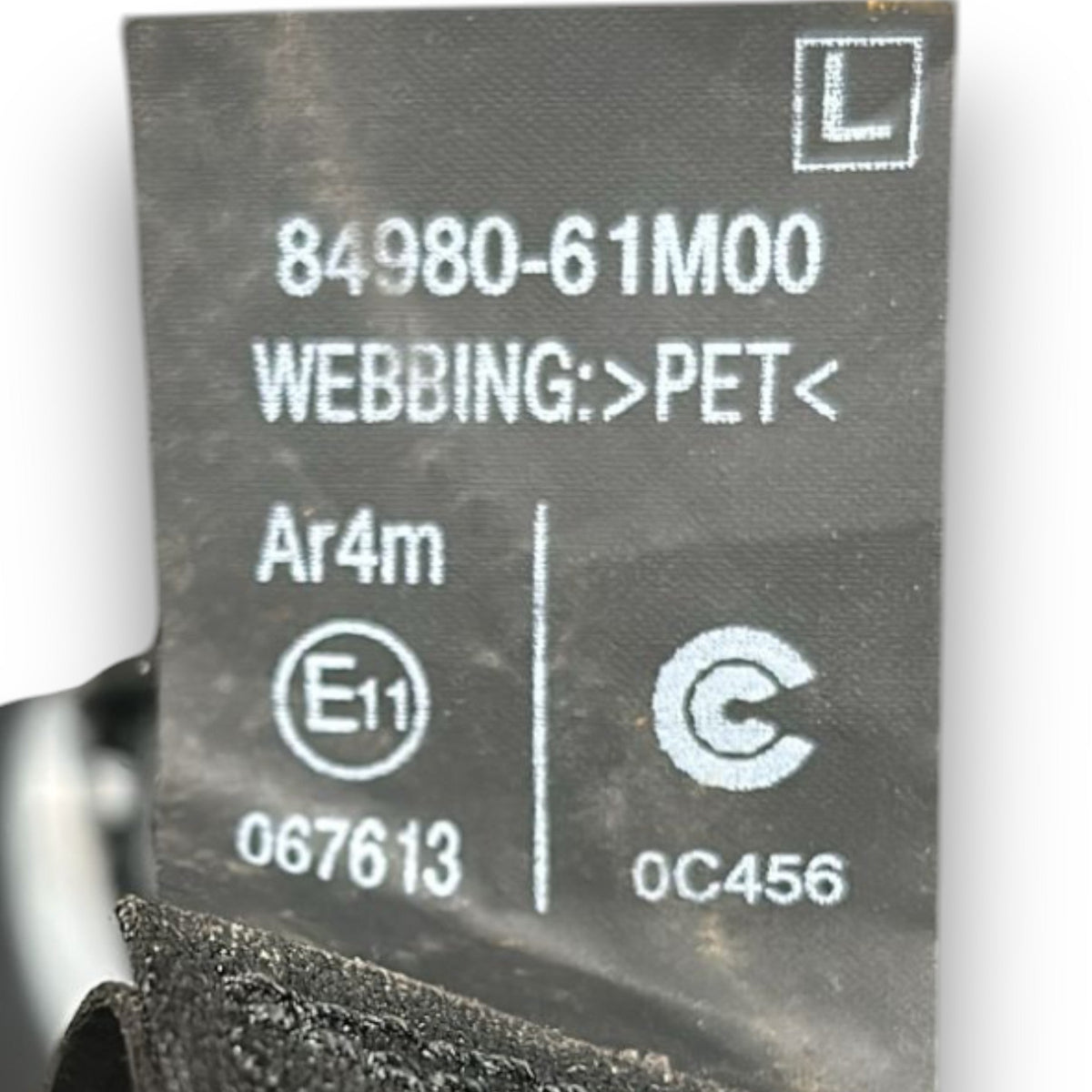 Cintura Di Sicurezza Posteriore Sinistra Suzuki SX4 S - Cross cod:84980 - 61M00 (2013 > 2022) - F&P CRASH SRLS - Ricambi Usati