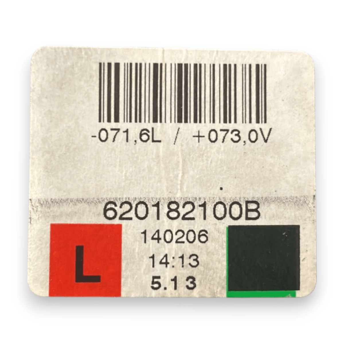 Cintura di sicurezza posteriore sinistra (sx) alfa romeo mito cod:620182100b (2008 - 2020) - F&P CRASH SRL - Ricambi Usati