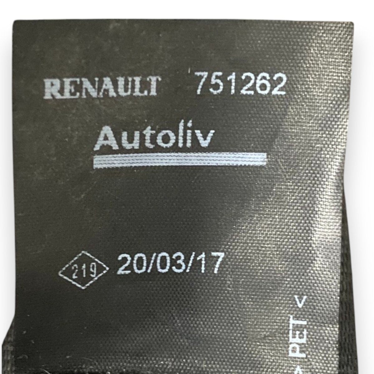 Cintura di sicurezza posteriore sinistra (sx) dacia duster i (2010 - 2017) Cod: 751262 - F&P CRASH SRLS - Ricambi Usati