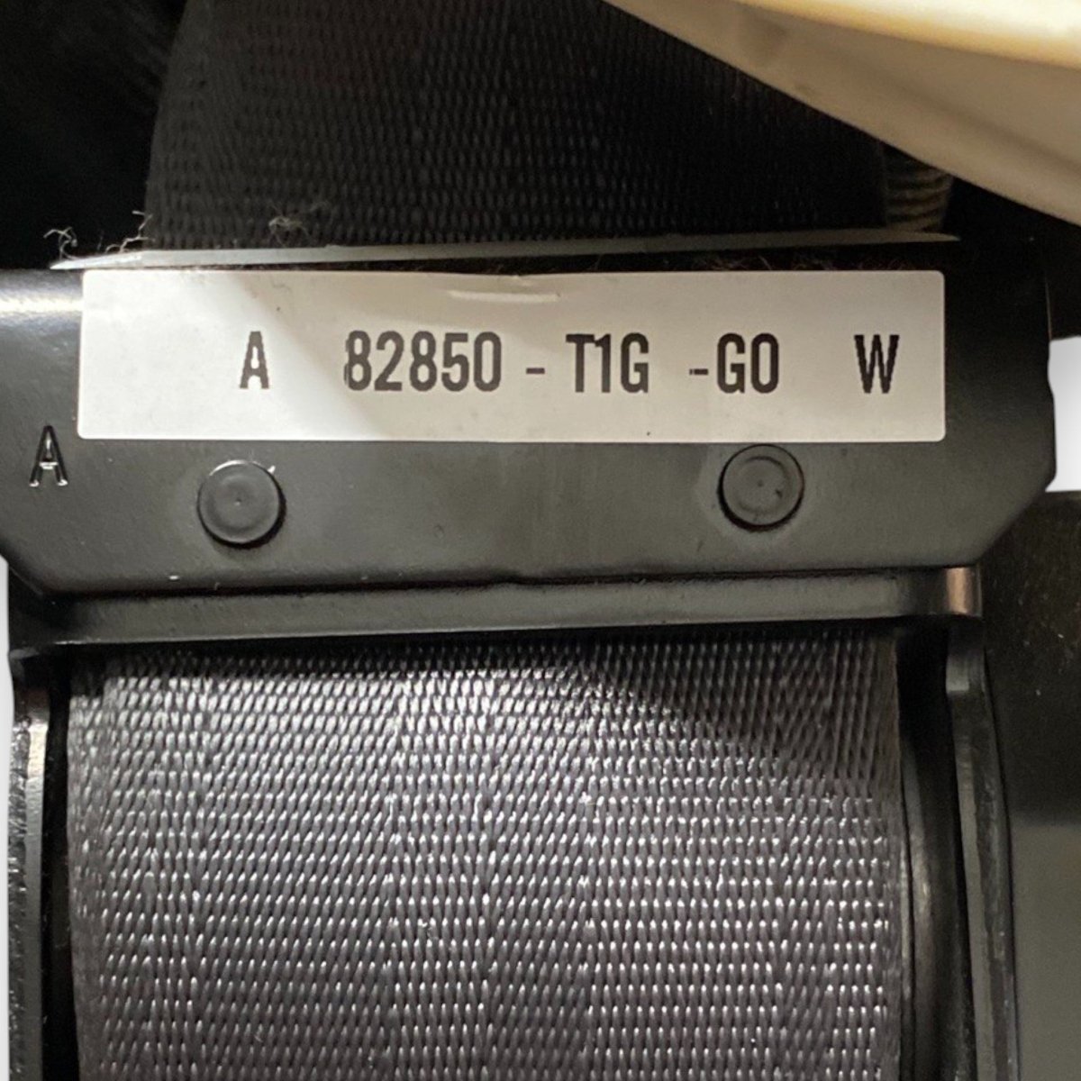 Cintura di sicurezza posteriore sinistra (sx) honda cr - v (2011 - 2017) Cod: a82850 - t1g - g0 - F&P CRASH SRLS - Ricambi Usati