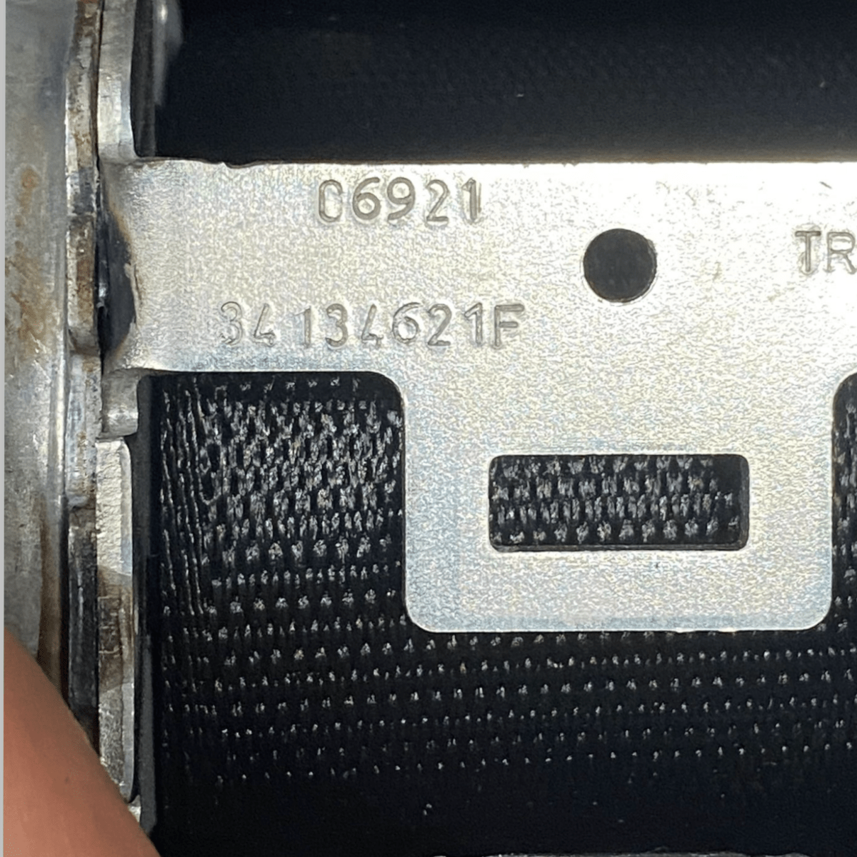 cintura di sicurezza posteriore sinistra (sx) mercedes - benz glb x247 cod:34134621f (2019 - ) - F&P CRASH SRLS - Ricambi Usati