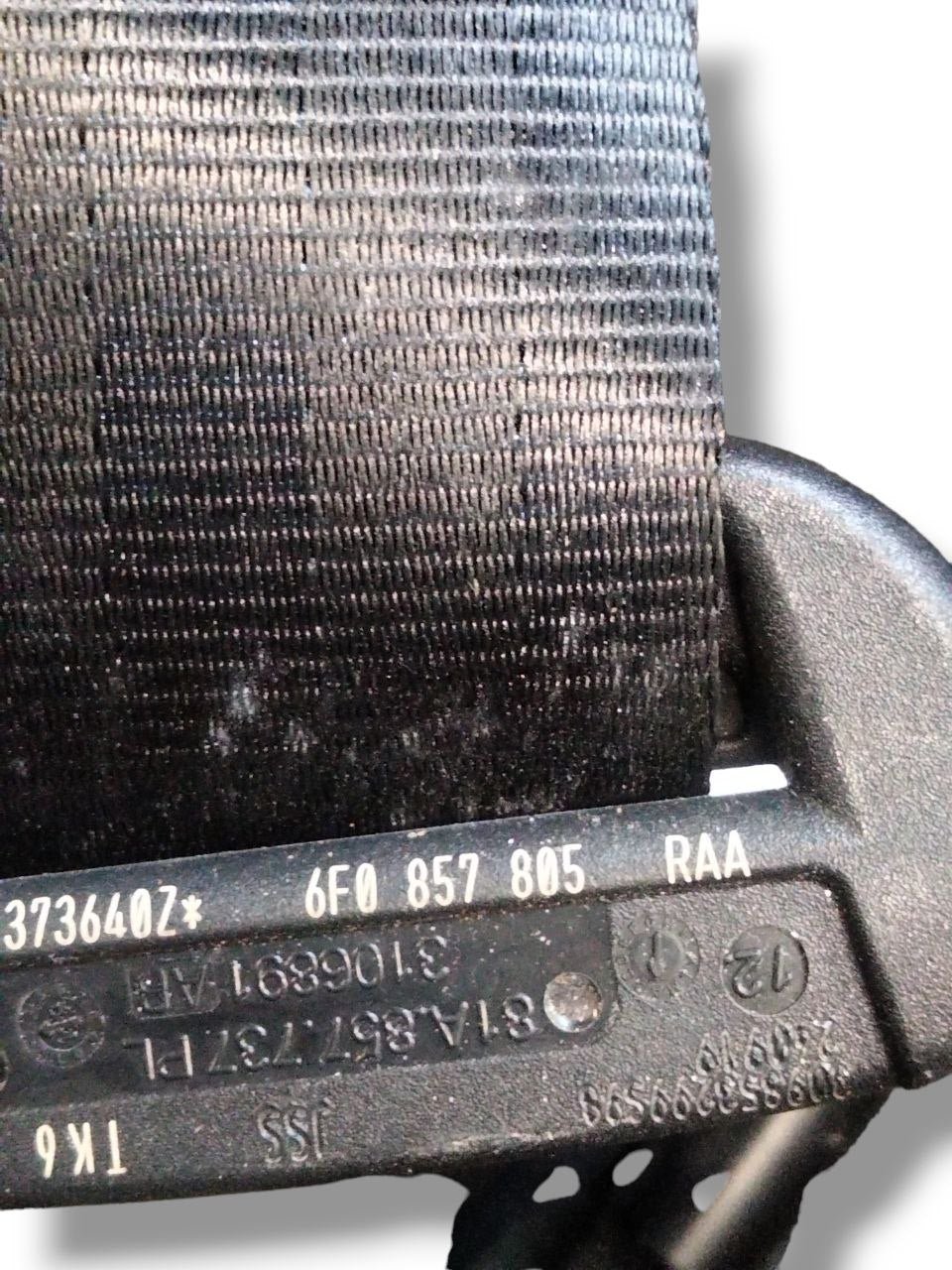 Cintura di sicurezza posteriore sinistra sx Seat Ibiza / Seat Arona (2021) cod.6F0857805 - F&P CRASH SRLS - Ricambi Usati