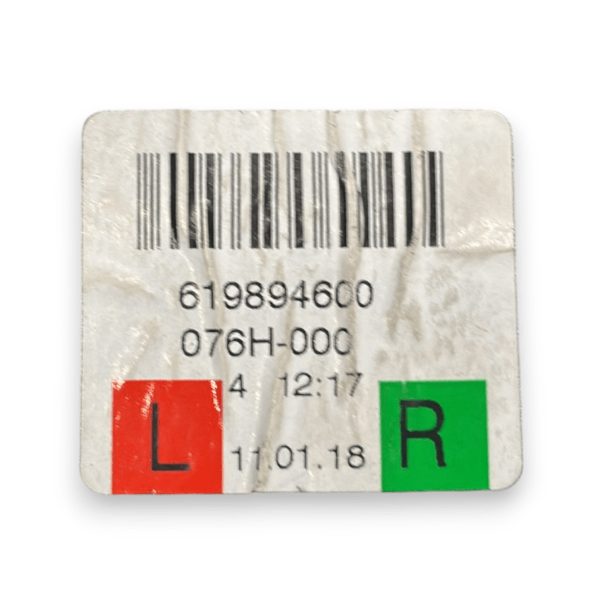 Cintura di sicurezza posteriore sinistra volvo v40 cod:619894600 (2012 - 2019) - F&P CRASH SRL - Ricambi Usati