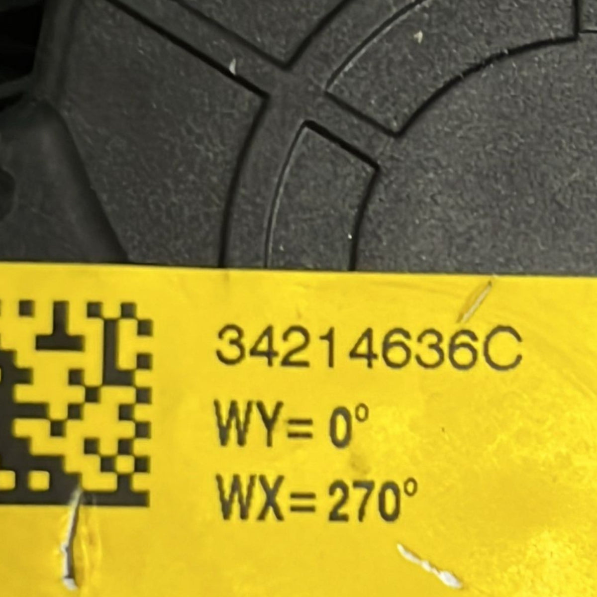 Cintura Posteriore Centrale Alfa Romeo Giulia cod:34214636C (2016 >) - F&P CRASH SRLS - Ricambi Usati